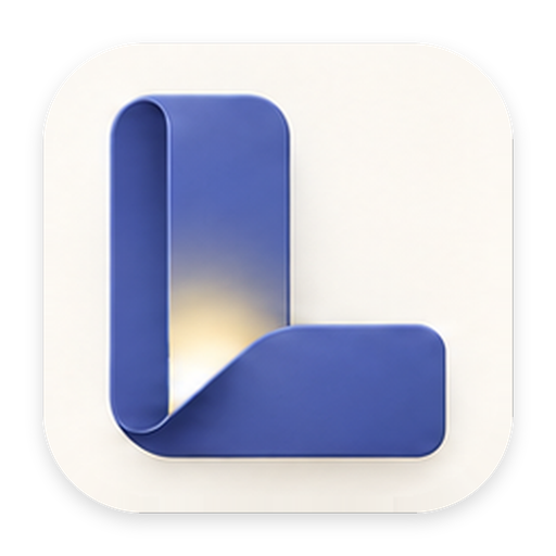 Lumen folded L logo