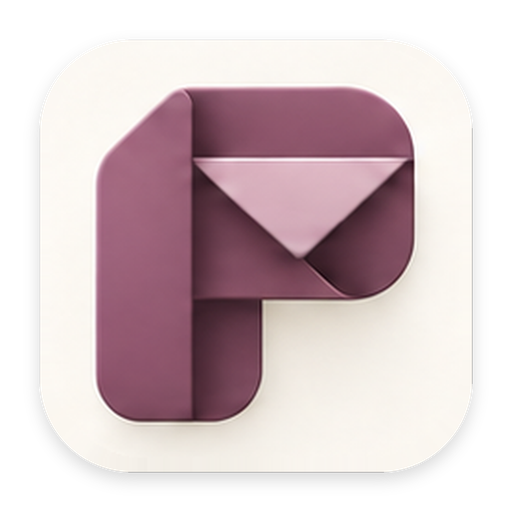 Parcel folded P logo