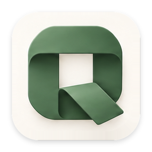 Quarry folded Q logo